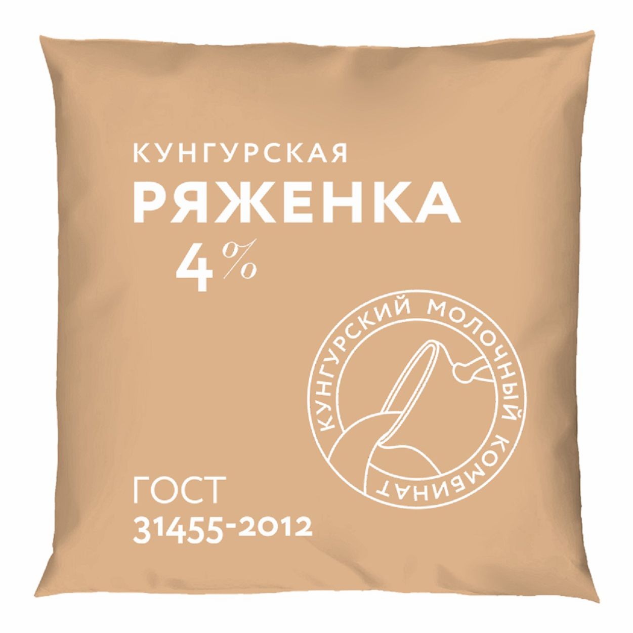 Ряженка Кунгурский молочный комбинат 400 мл
