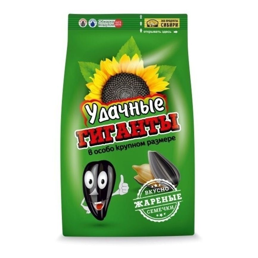 Семечки подсолнечные Удачные 250 г