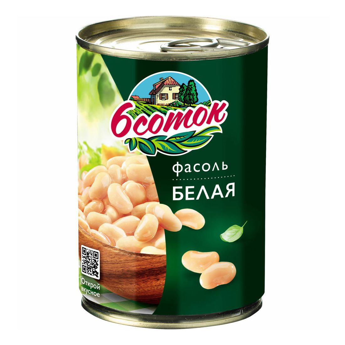 Фасоль 6 соток 425 г
