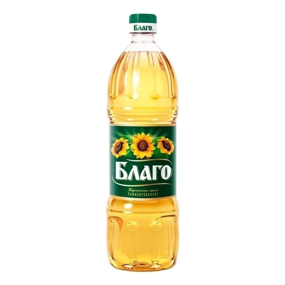 Масло подсолнечное Благо 0,87 л