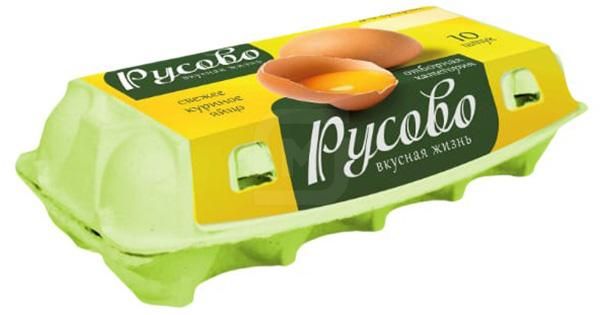 Яйца С0 Русово 10 шт.