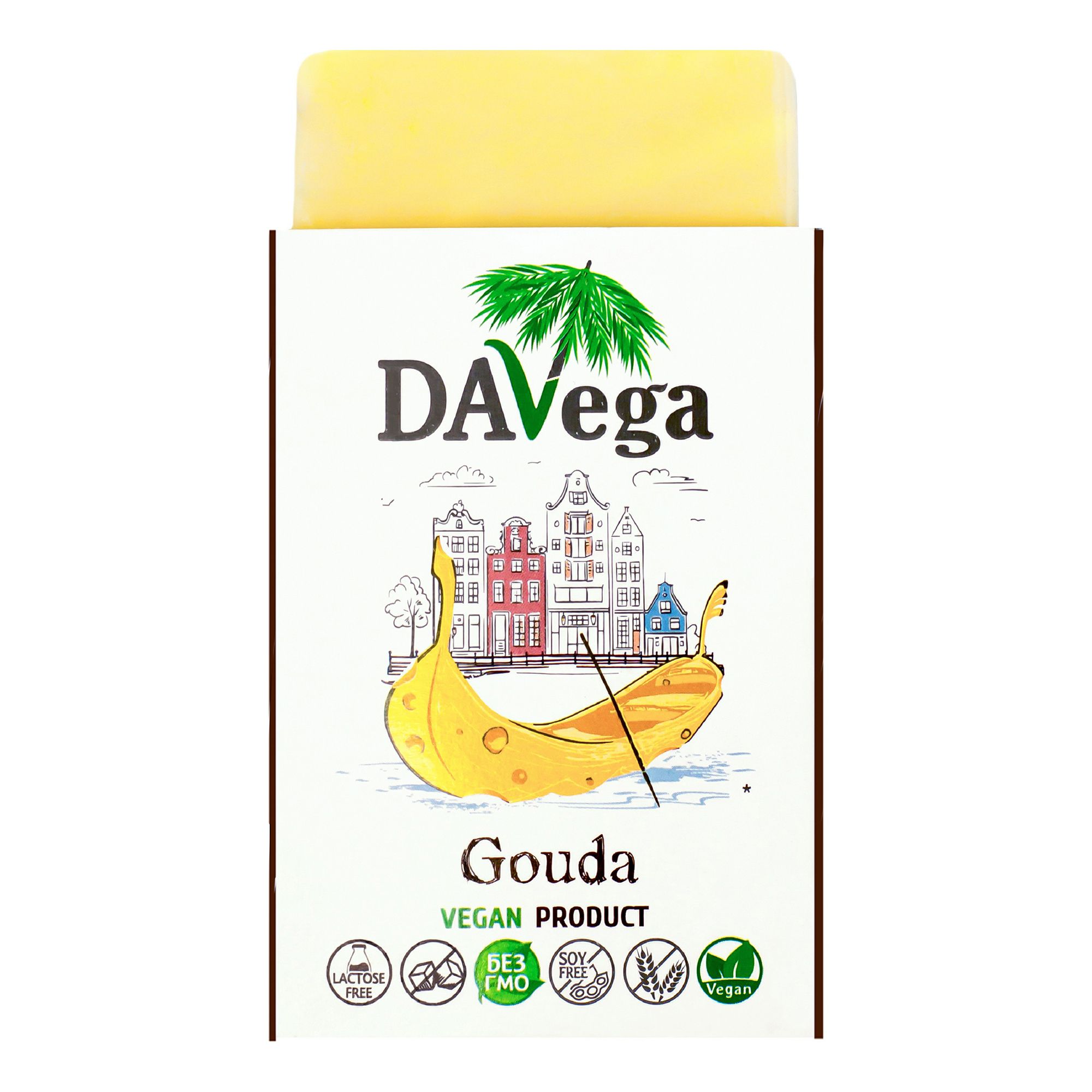 Сыр растительный аналог сыра DAVega 200 г