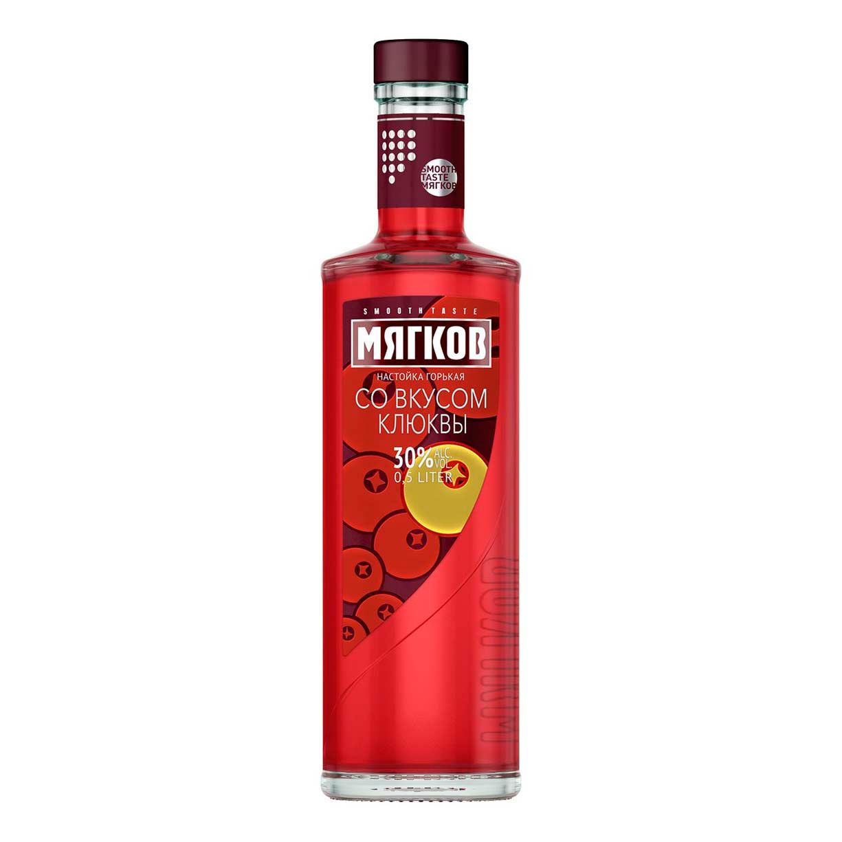 Настойка Мягков клюква 0,5 л