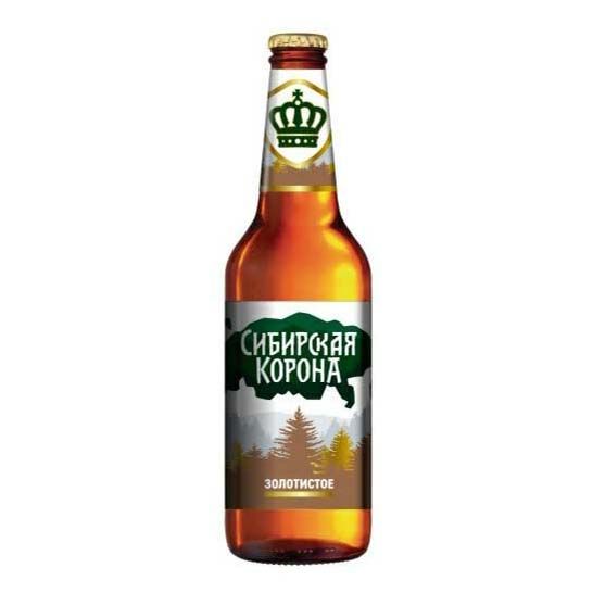 Пиво Сибирская Корона светлое 0,45 л