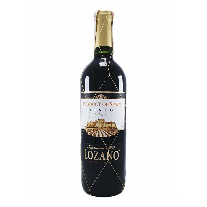 Красное сухое вино Lozano 0,75 л