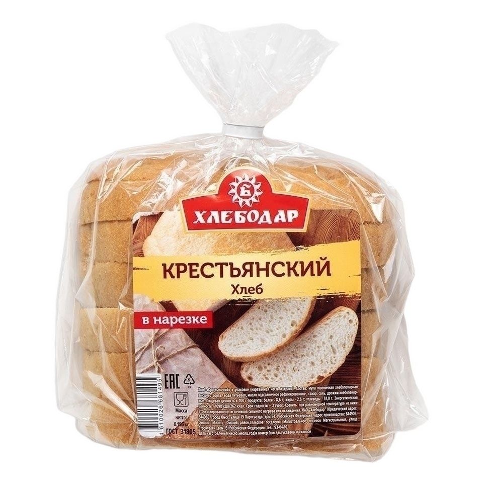 Хлеб Хлебодар 185 г
