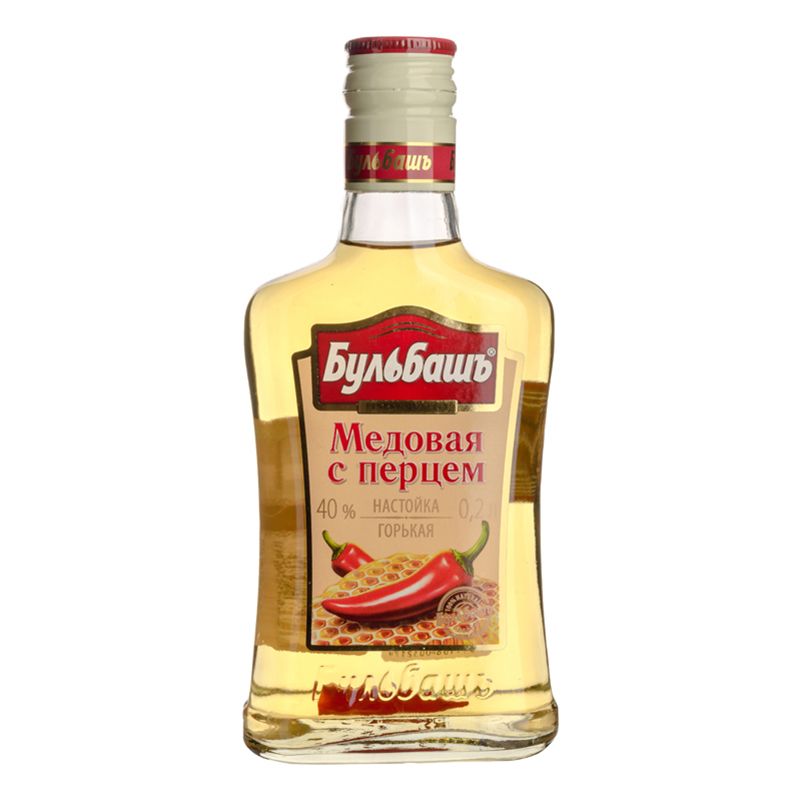 Настойка Бульбашъ мед 0,2 л