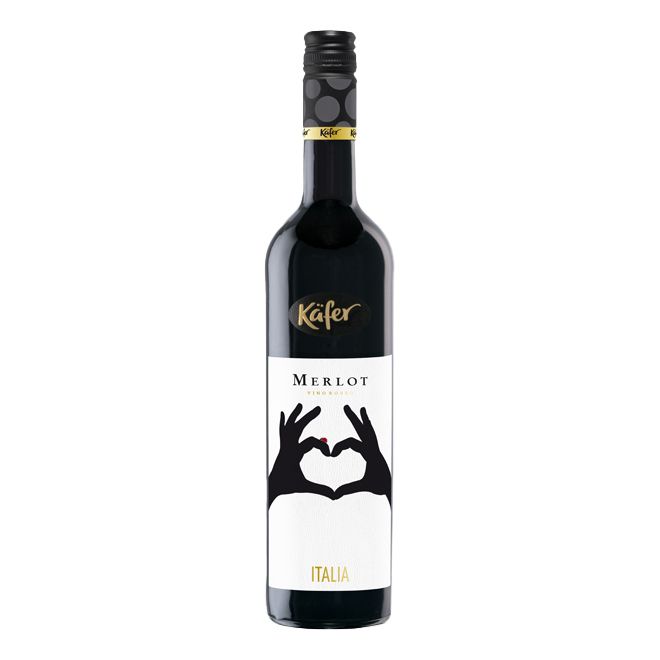 Красное сухое вино Kafer Мерло 0,75 л