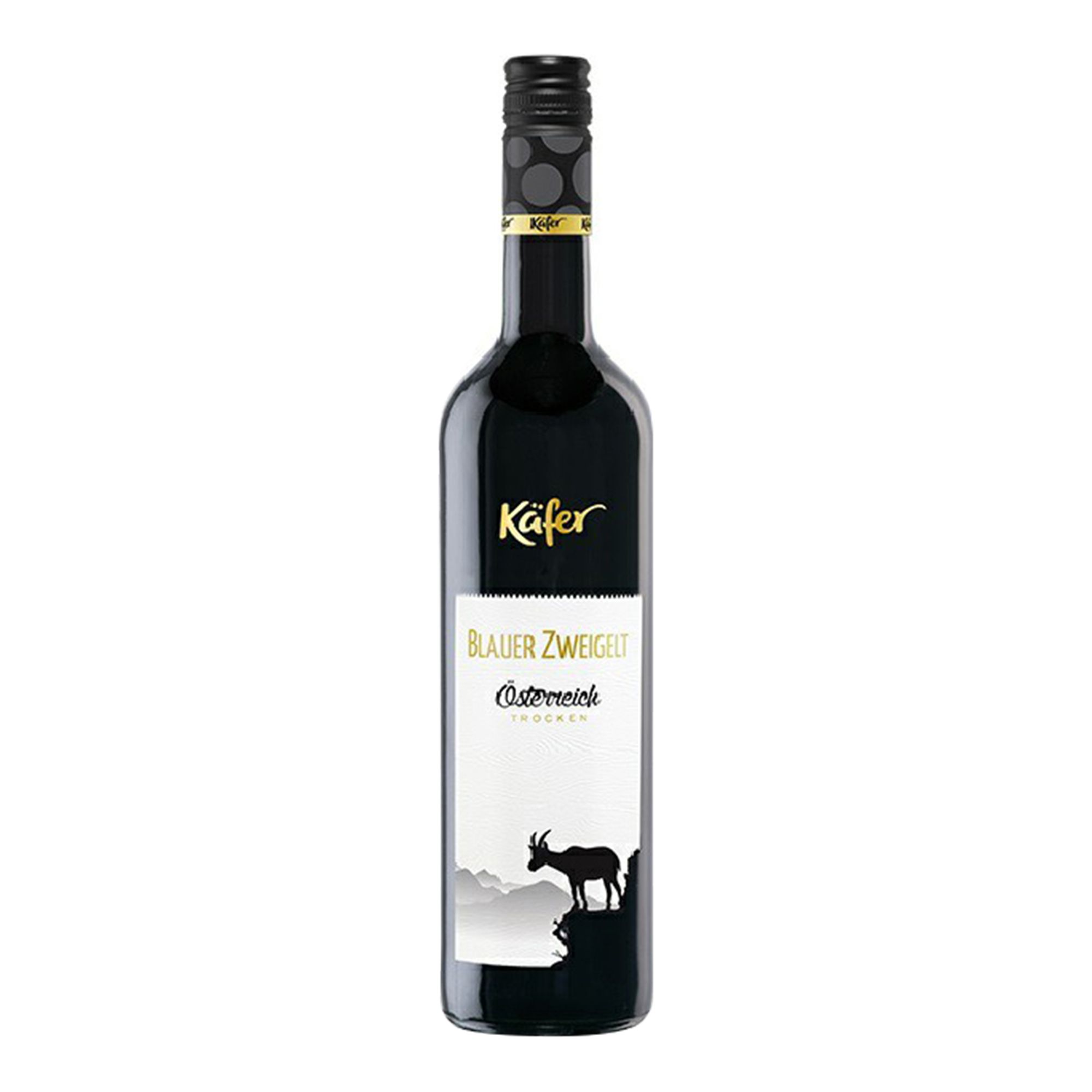Красное сухое вино Kafer 0,75 л