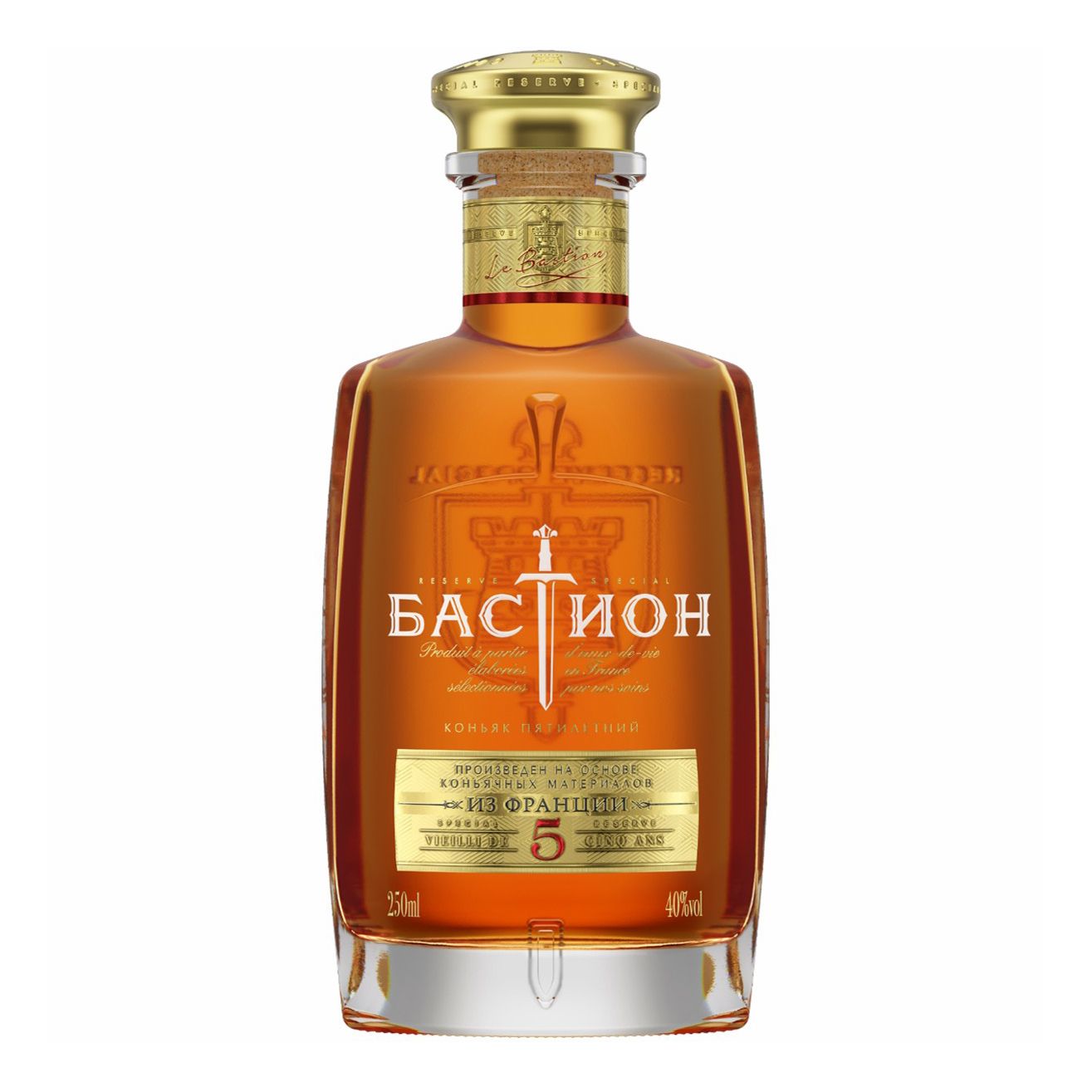 Бастион 5 лет 0,25 л