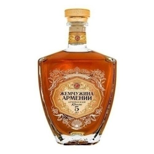 Коньяк Жемчужина Армении 5 лет 0,5 л