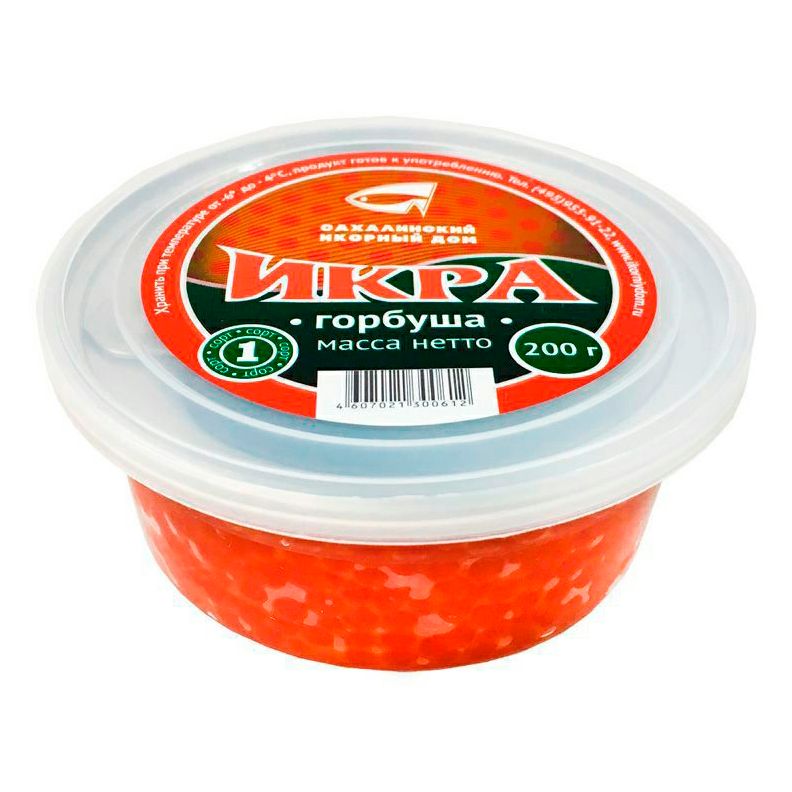 Икра горбуша Икорный 200 г