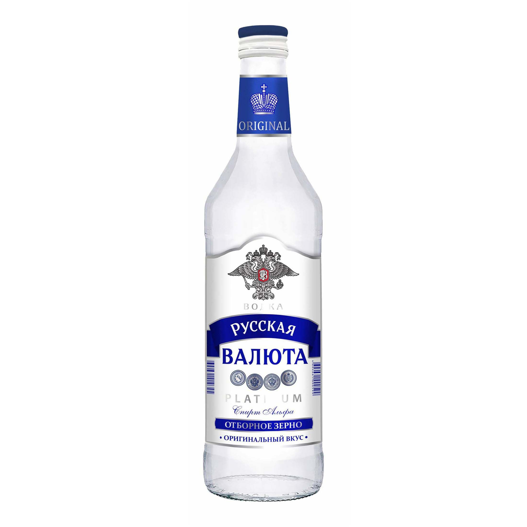 Водка Русская Валюта 0,25 л