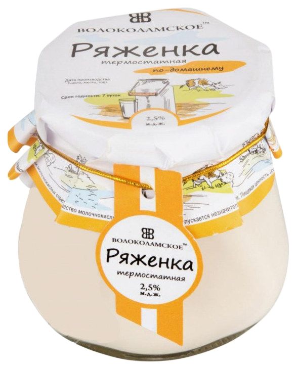 Ряженка Волоколамское 230 мл
