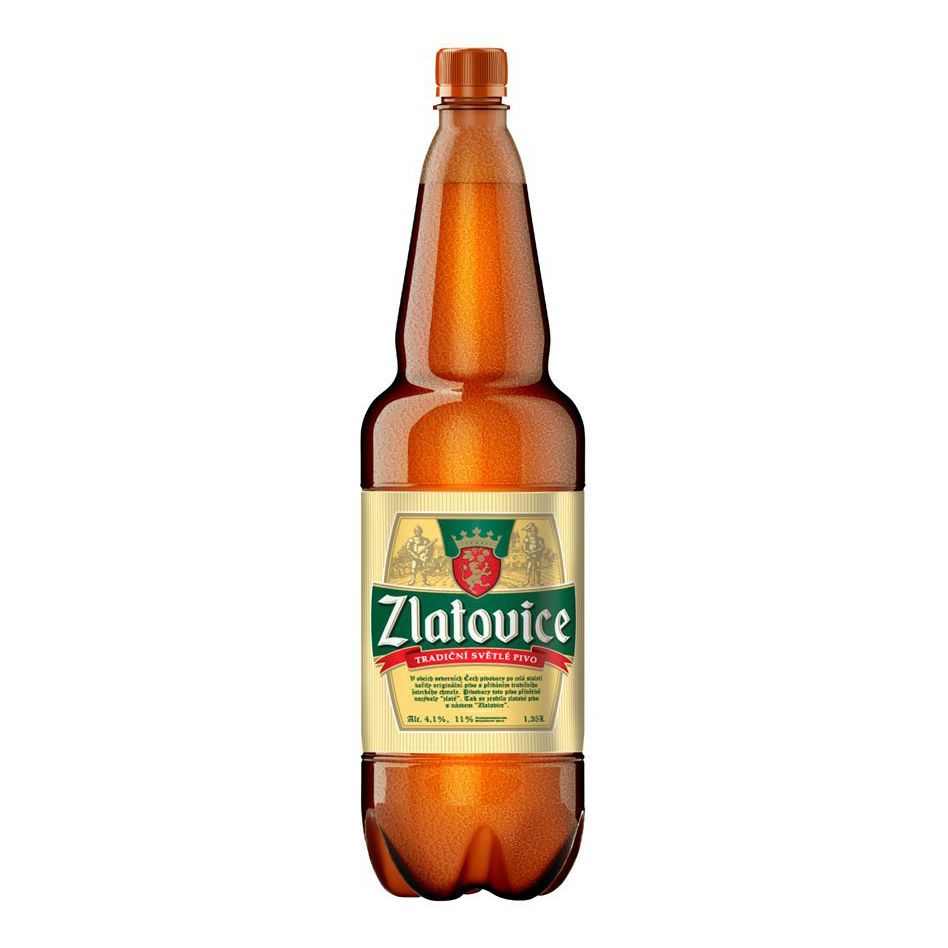 Пиво Zlatovice светлое 1 л