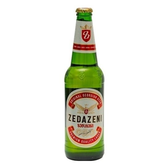 Пиво Zedazeni светлое 0,5 л