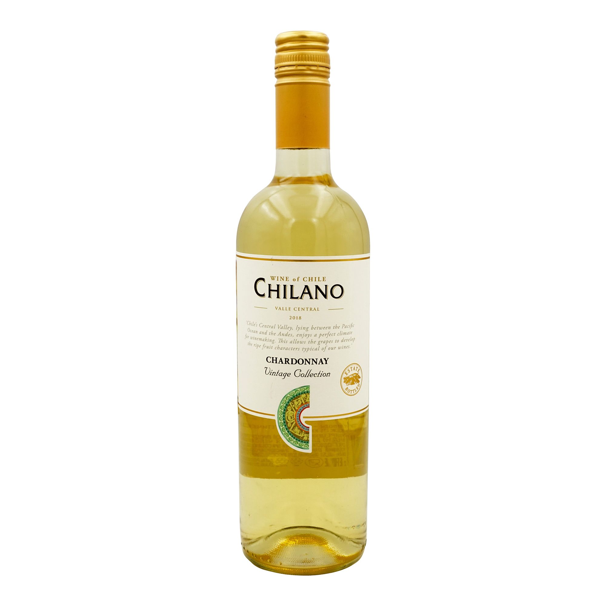 Белое сухое вино Chilano Шардоне 0,75 л