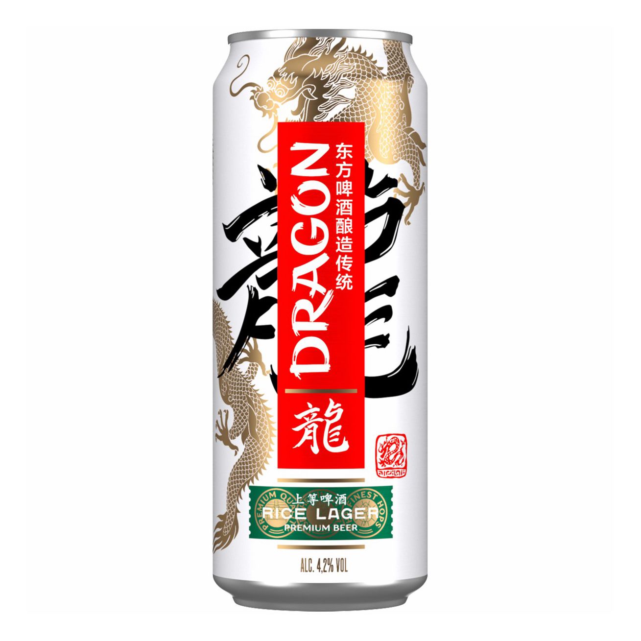 Пиво Dragon светлое 0,45 л