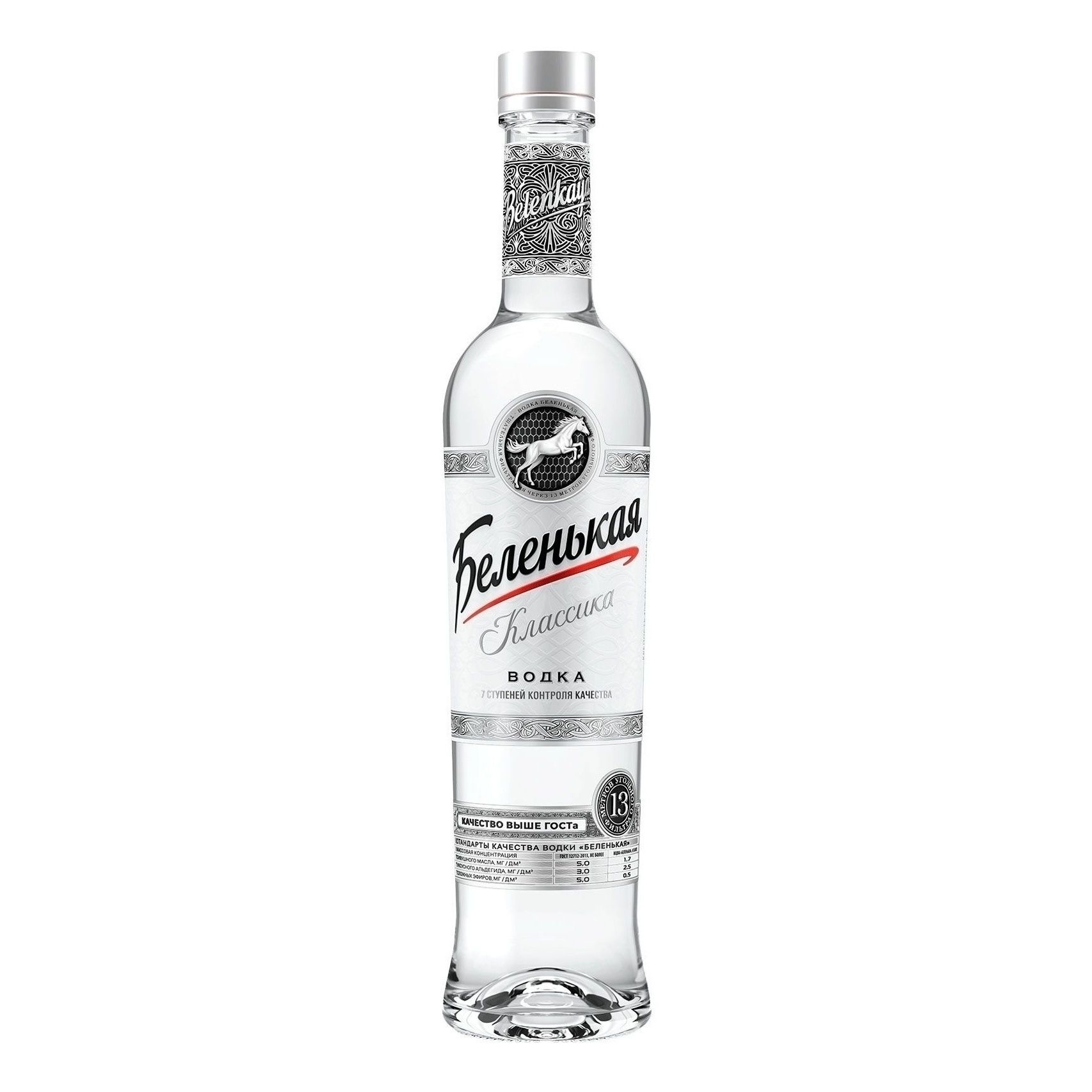 Водка Беленькая 0,5 л