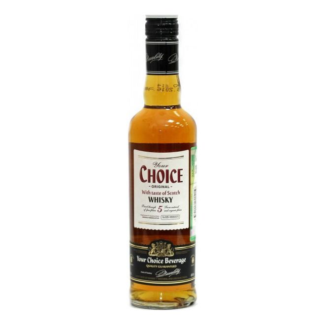 Виски Your Choice 5 лет 0,5 л