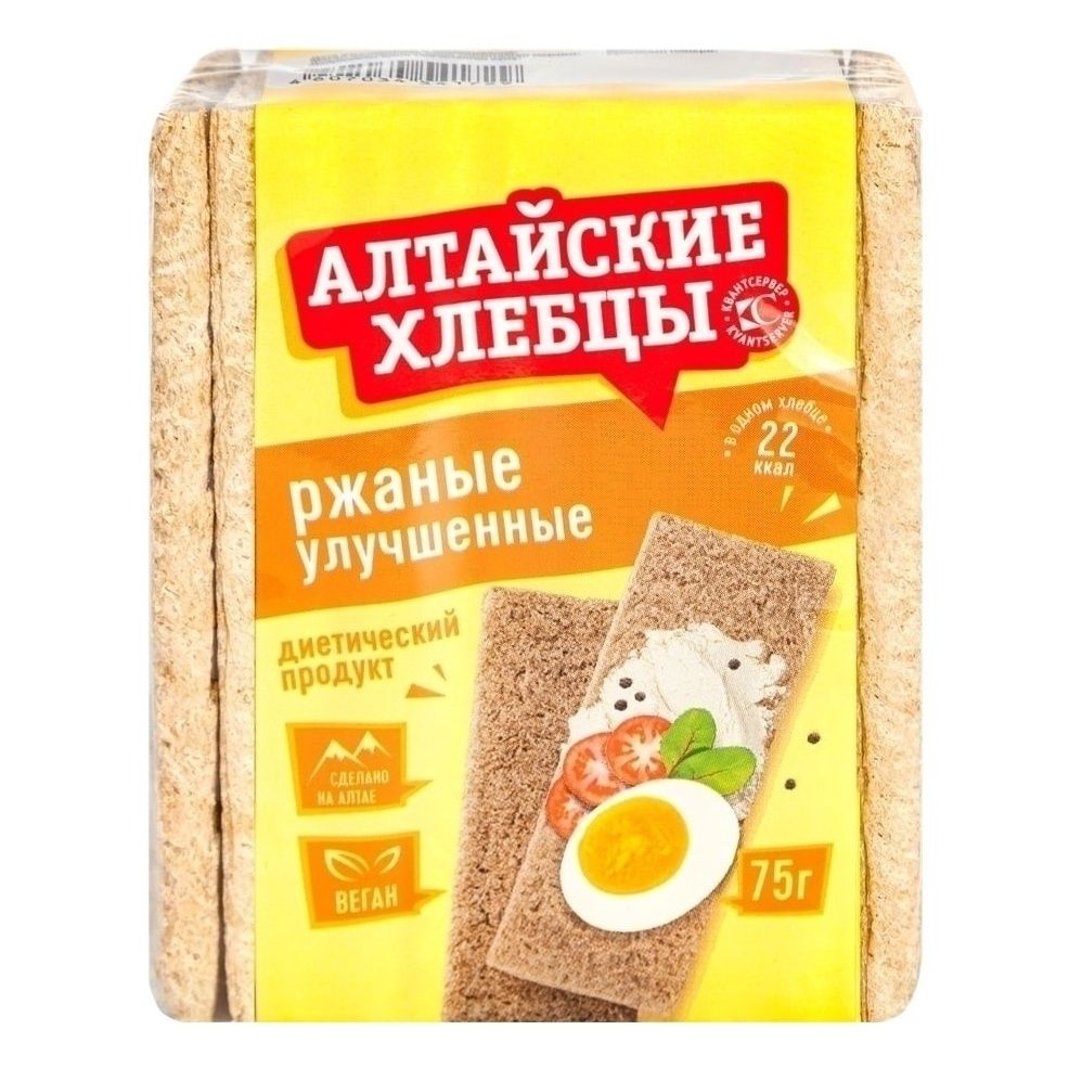 Хлеб ржаной Продукт Алтая 75 г