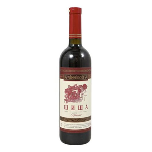 Красное полусладкое вино Vinnikoff 0,75 л