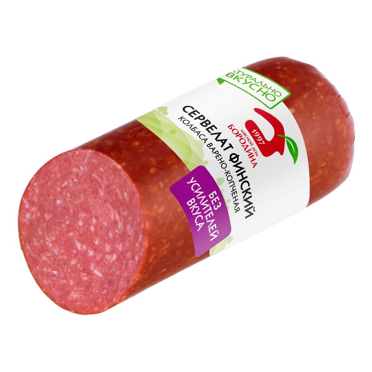 Колбаса варено-копченая Мясной Дом Бородина 320 г