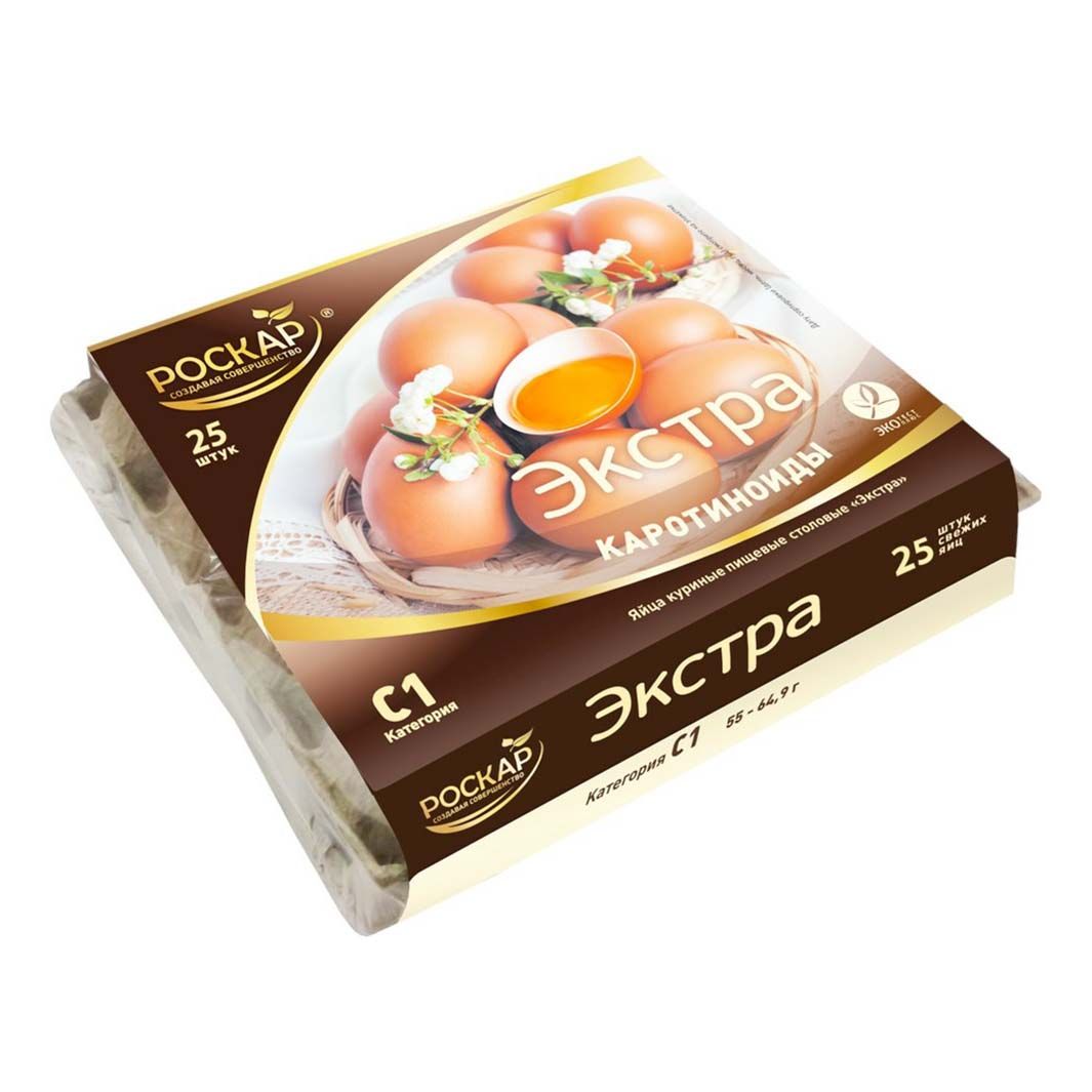 Яйца С1 Роскар 25 шт.