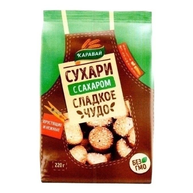 Сухари Каравай 220 г
