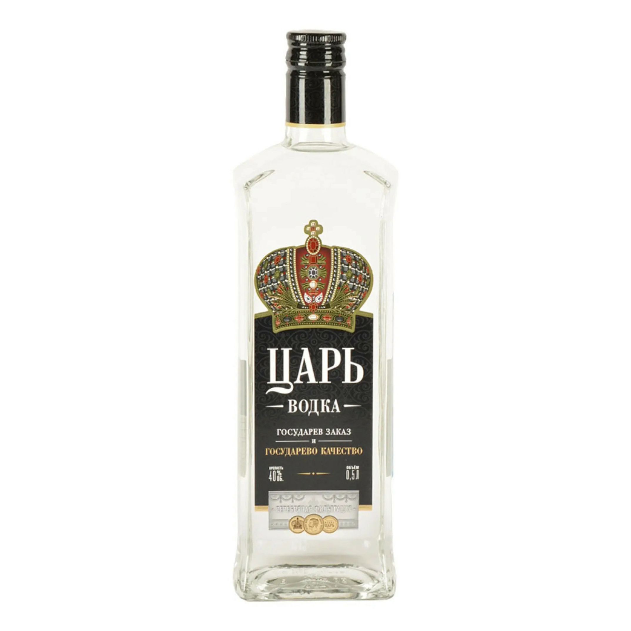 Водка Царь 0,5 л