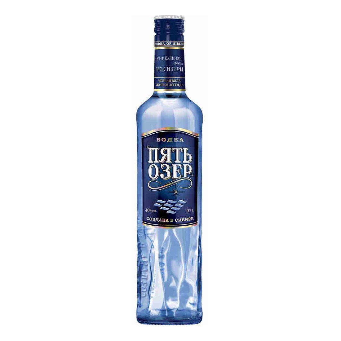 Водка Пять Озер 0,7 л