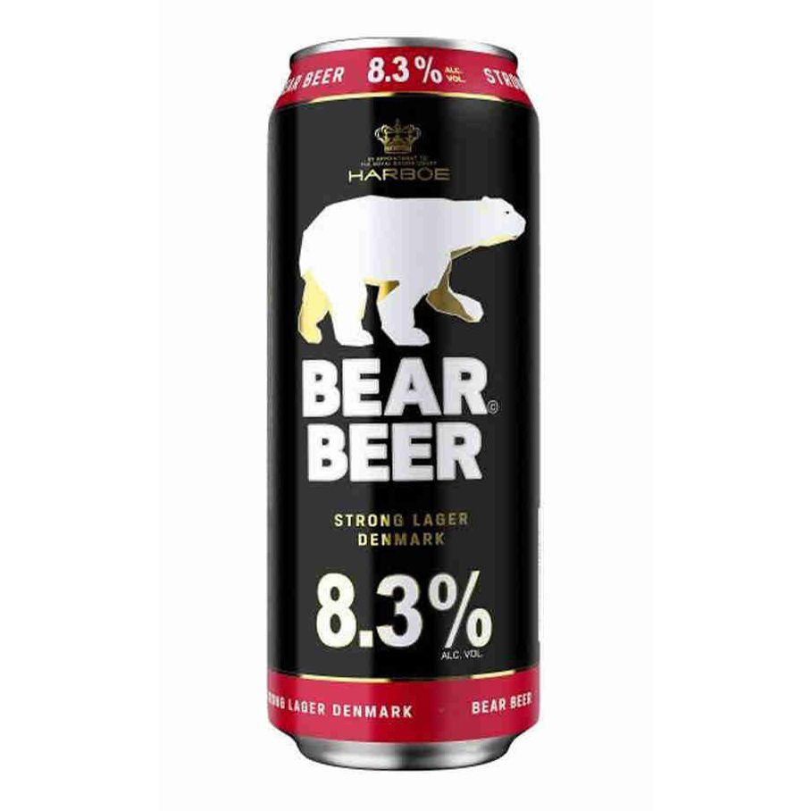 Пиво Bear Beer светлое 0,45 л