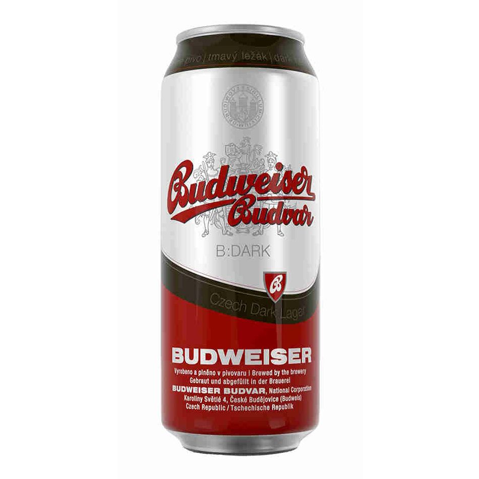 Пиво Budweiser Budvar темное 0,5 л