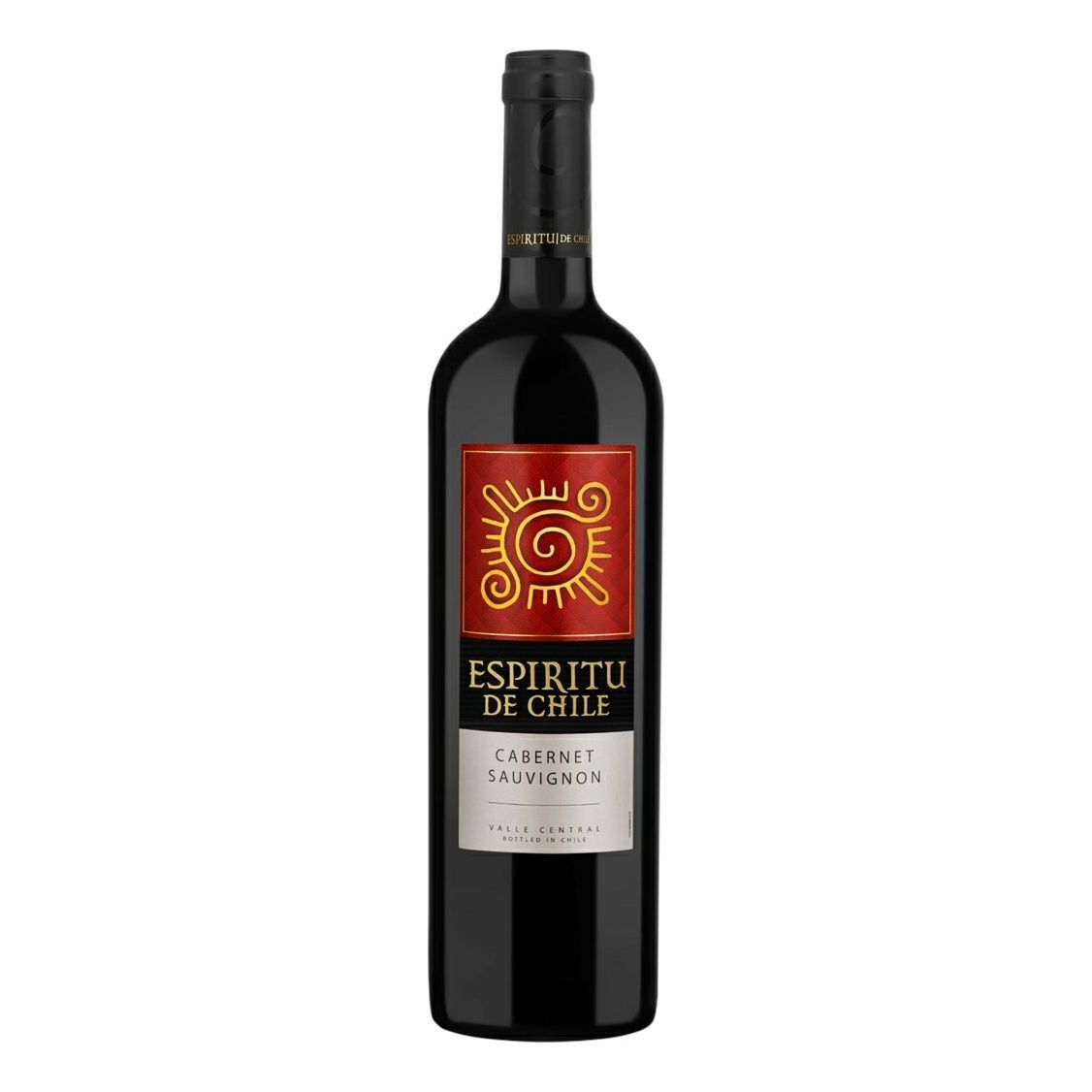 Красное полусладкое вино Espiritu de Chile Каберне Совиньон 0,75 л