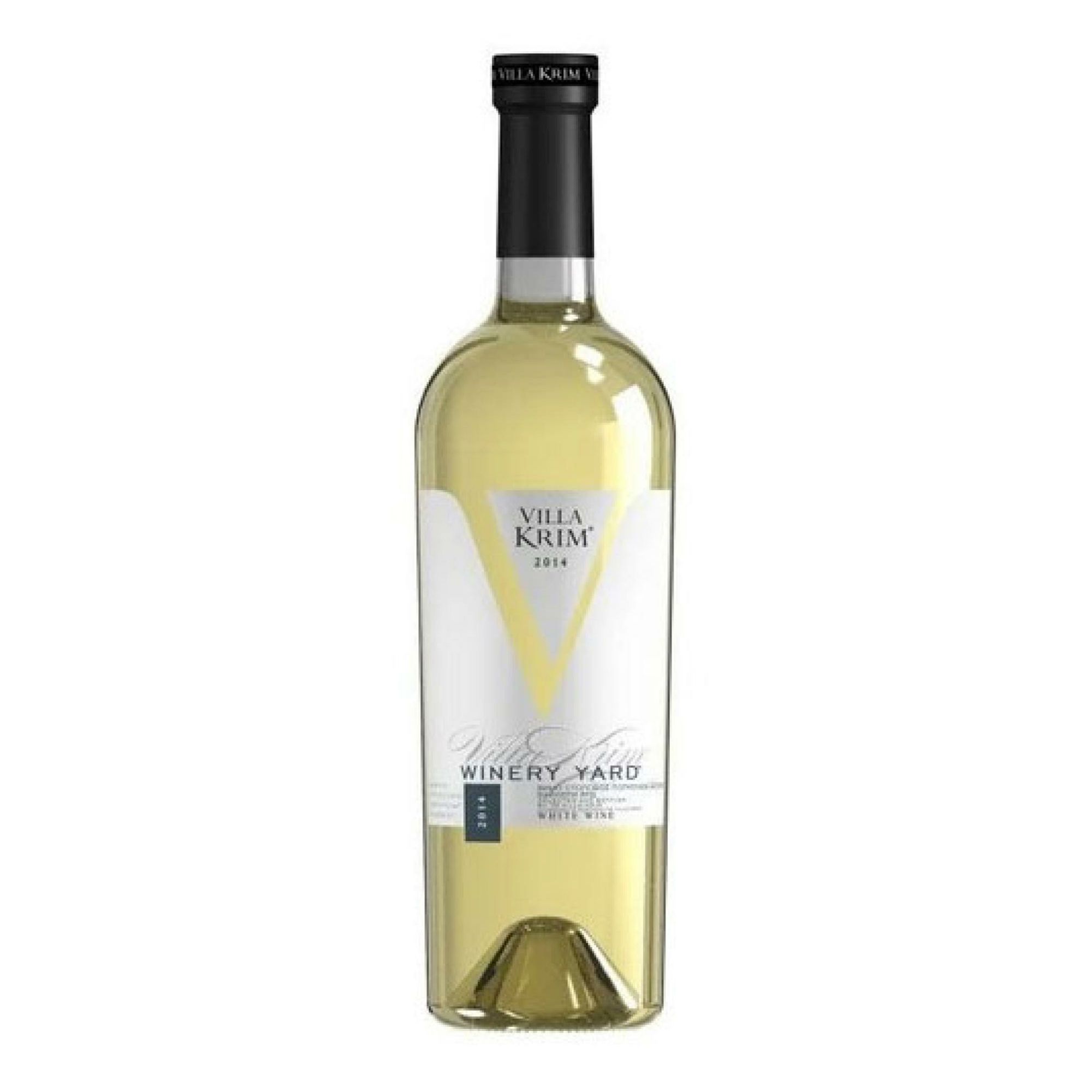 Белое полусухое вино Villa Krim 0,75 л
