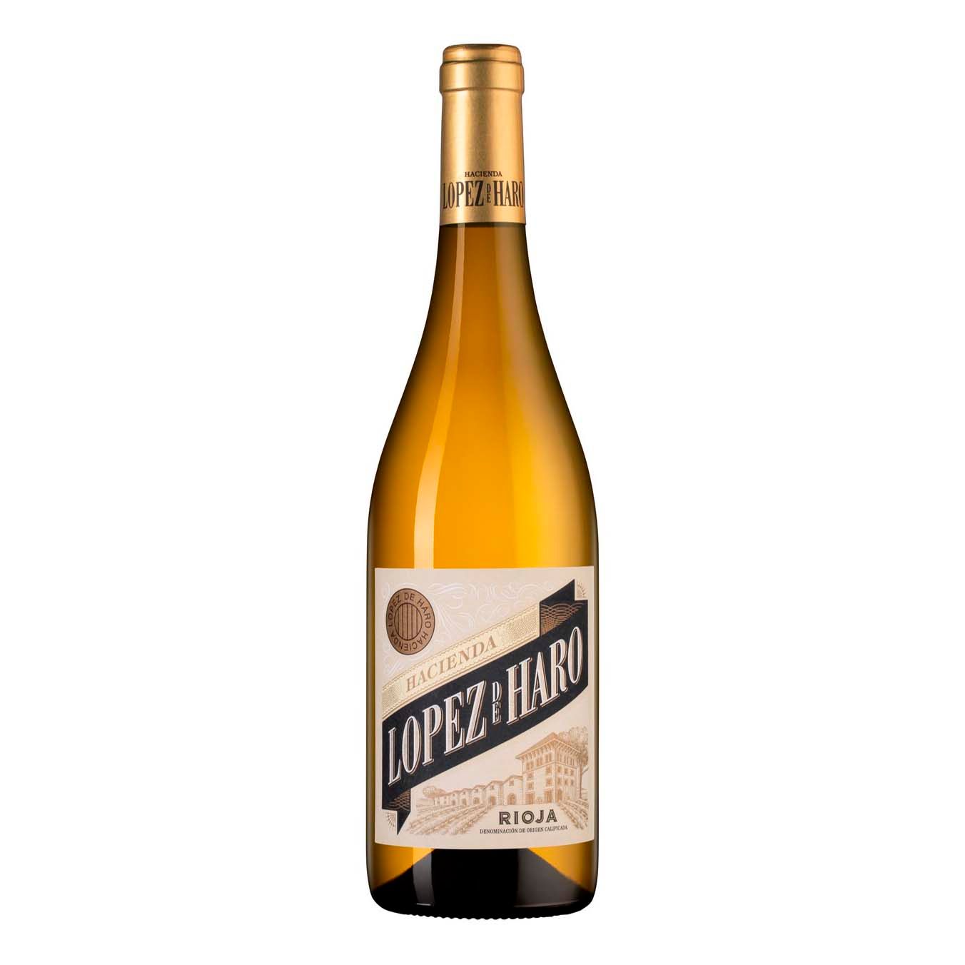 Белое сухое вино Hacienda Lopez de Haro 0,75 л