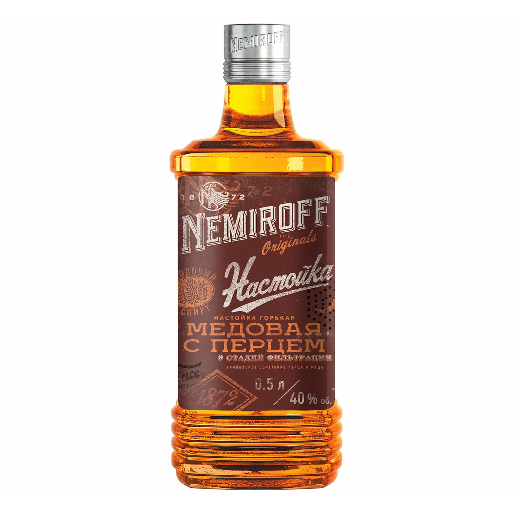 Настойка Nemiroff мед 0,5 л