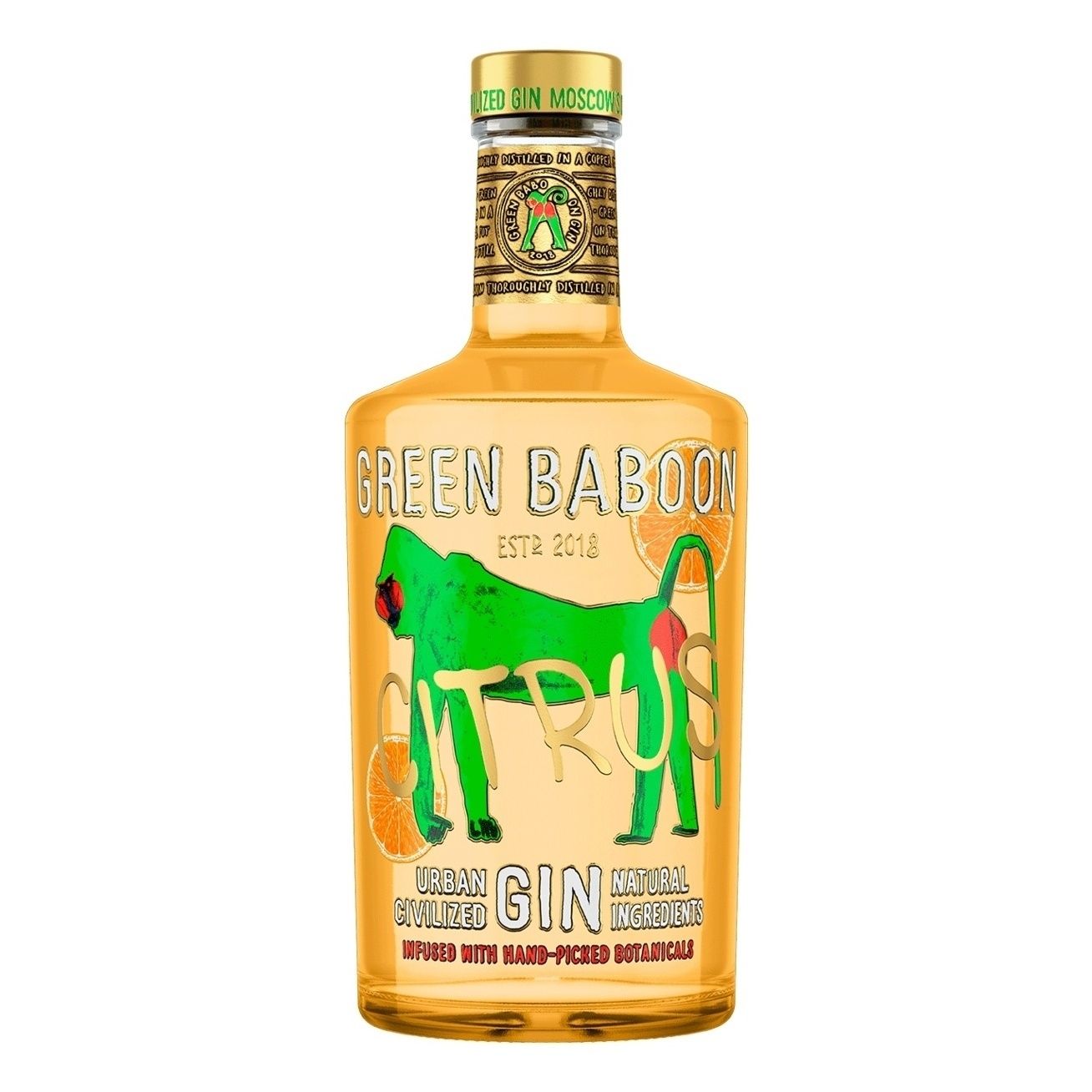 Джин Green Baboon 0,5 л