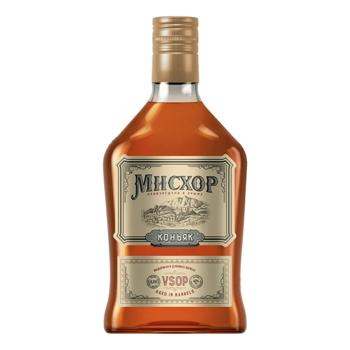 Коньяк Мисхор VSOP 0,25 л