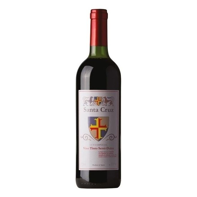 Красное полусладкое вино Quinta Santacruz 0,75 л