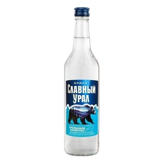 Водка Славный Урал 0,5 л