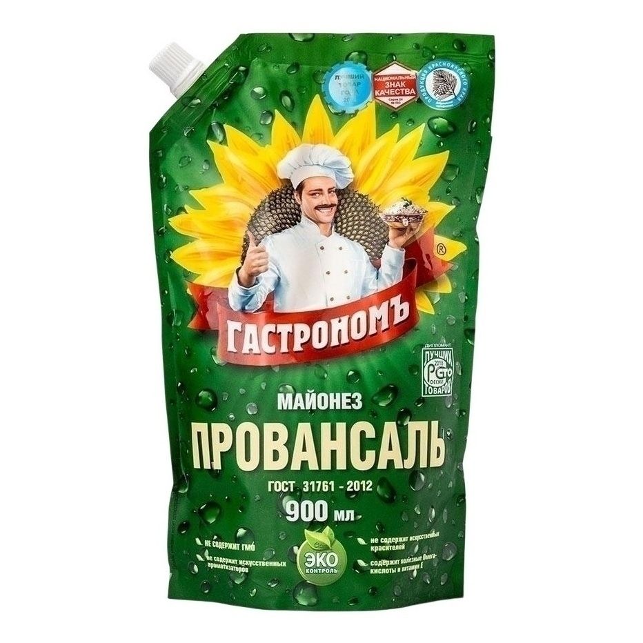 Майонез Гастрономъ 0,9 л 0,9 л