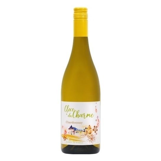 Белое сухое вино Cloce du Charme Шардоне 0,75 л