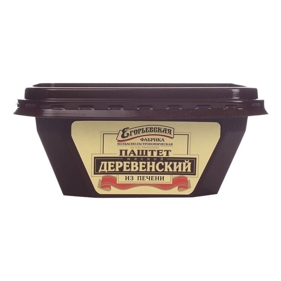 Паштет Егорьевская колбасно-гастрономическая фабрика 150 г