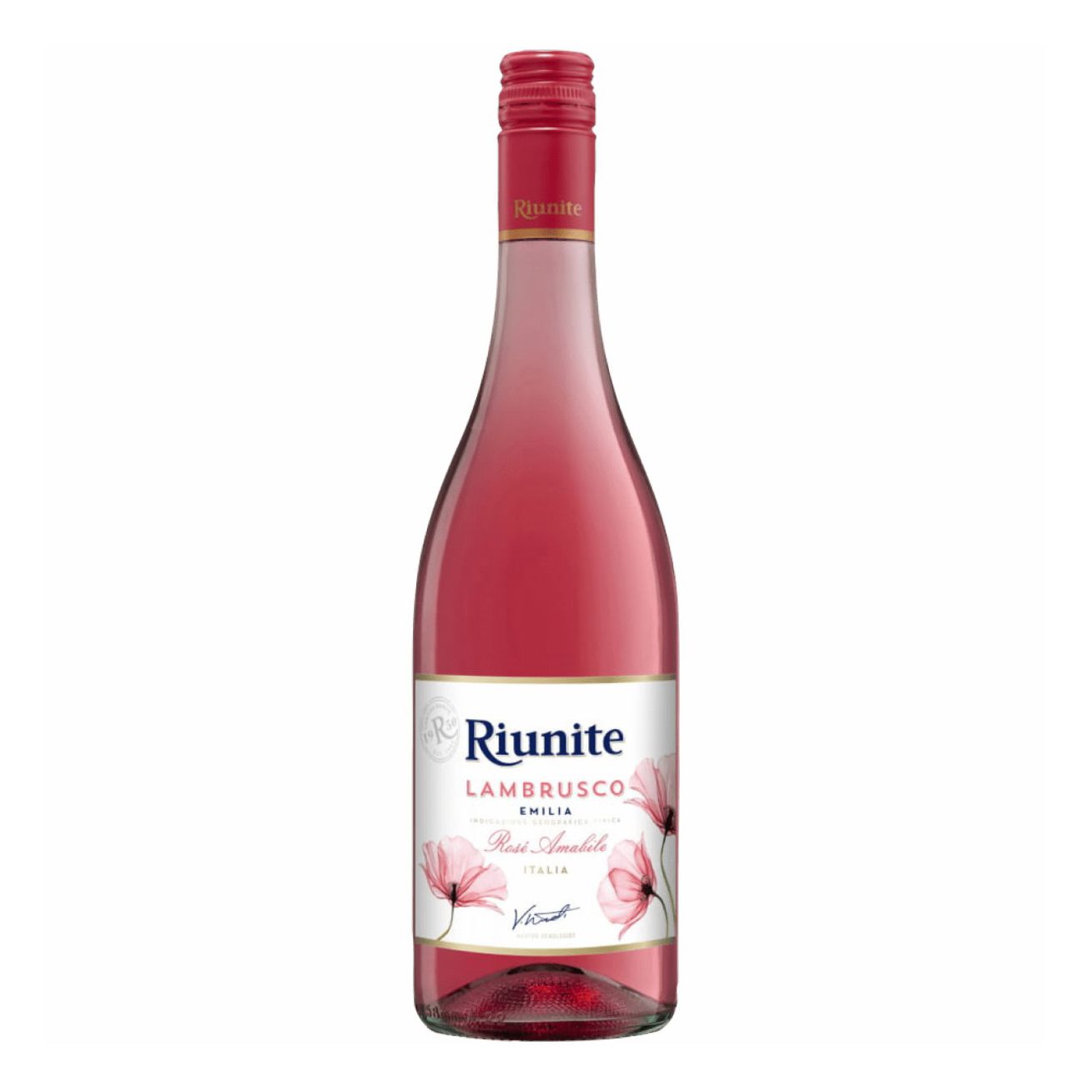 Riunite Ламбруско полусладкое 0,75 л