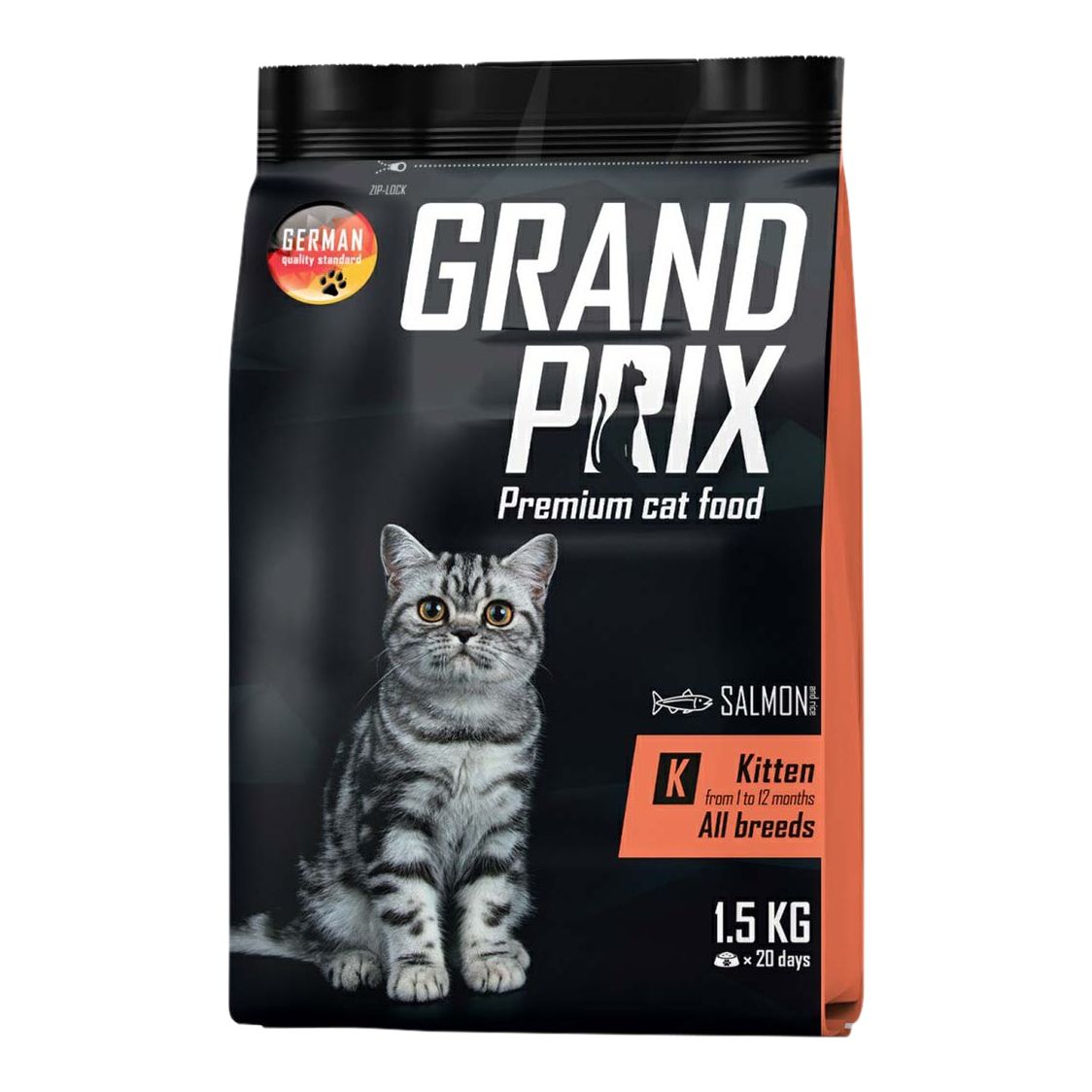 Сухой корм для кошек Grand Prix 1,5 кг