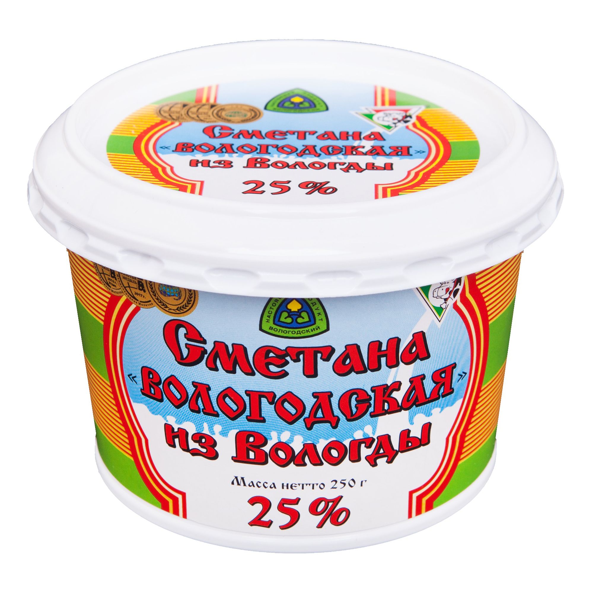 Сметана Вологодская 250 г