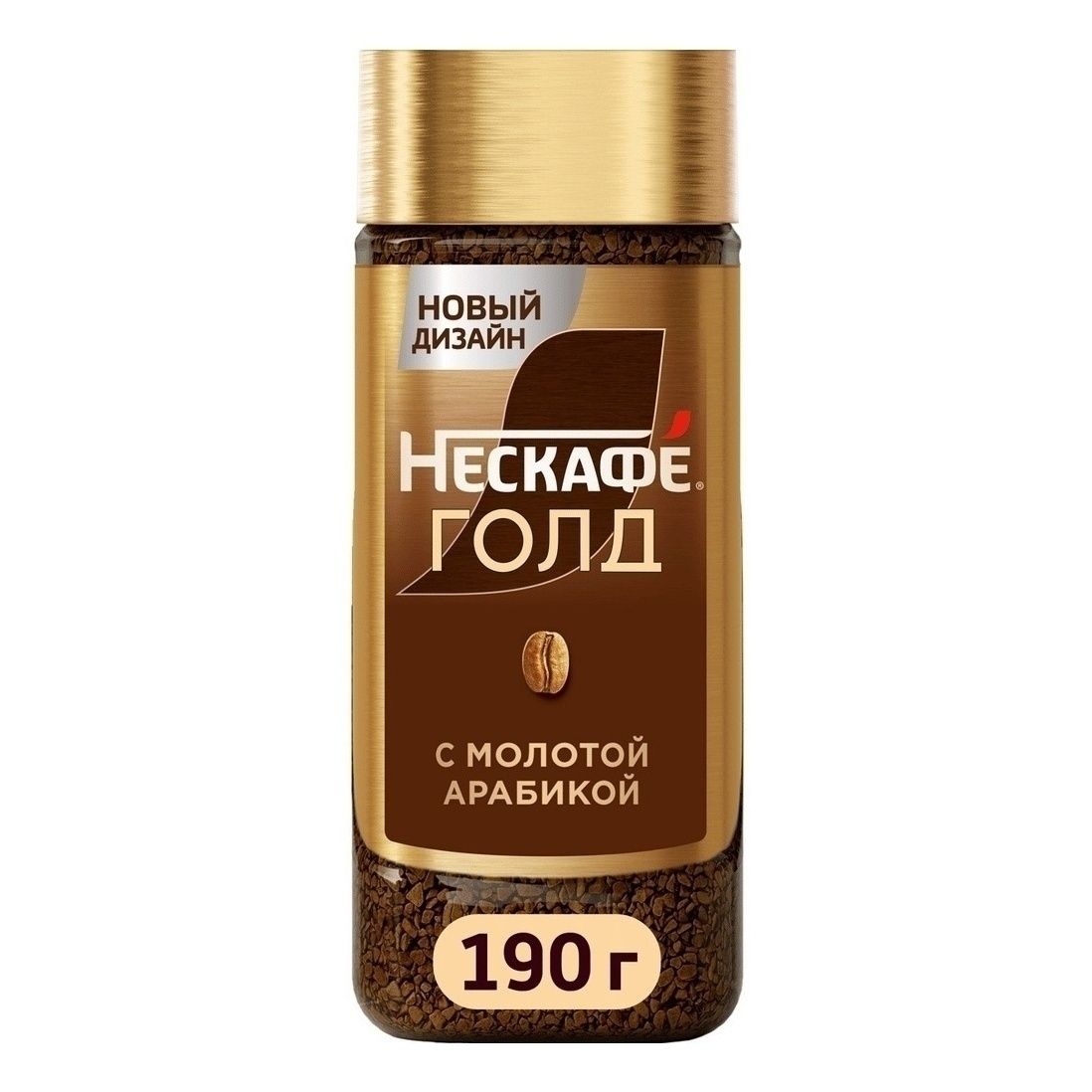 Растворимый кофе Нескафе Голд 190 г