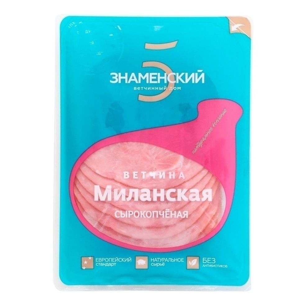 Ветчина Знаменский ветчинный дом 100 г