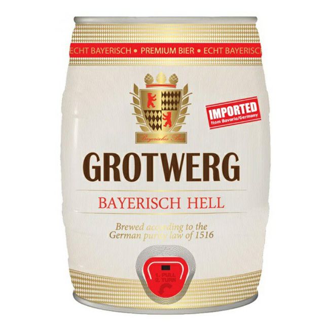 Пиво Grotwerg светлое 5 л